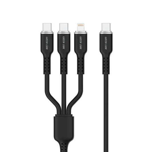 Vacuum Suction Phone Holder with 3in1 Fast Charging USB Cable - Intelligent Car Mount Mobile Phone Holder Magnetic Universal Adsorption Bracket Vacuum Adsorption Stable