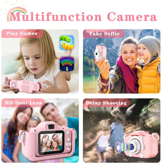 Kids Camera Toys for 3 4 5 6 7 8 9 10 11 12 Years Old Boys/Girls, Kids Digital Camera for Toddler with Video, Birthday Festival for Kids