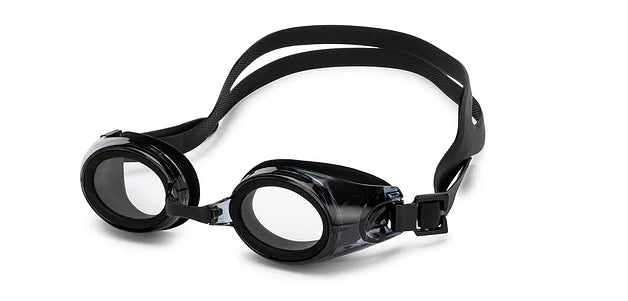 Ogle Single Powered Prescription Swim Goggles – Anti-Fog UV Protection for shortsighted Kids, Adults & Youths, Myopia Swimming Goggles
