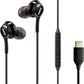 RS Traders Samsung AKG Earphones for Samsung Galaxy S23 S23 Ultra | S22 S22 Ultra | S21 S21 Ultra | S20 S20 Ultra, Note 10+ Original USB Type C in-Earbuds - Braided