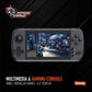 Porodo Gaming Multimedia & Gaming Console 4.5" 128MB RAM + 64GB 3000mAh - Black