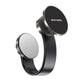 Porodo Magesafe N52 Magnetic Head and Suction Base Car Mount With Flexible body - Black