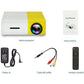 Mini LED Projector 480 x 272 Pixels Support 1080P HDMI USB Audio Portable Home Video Player